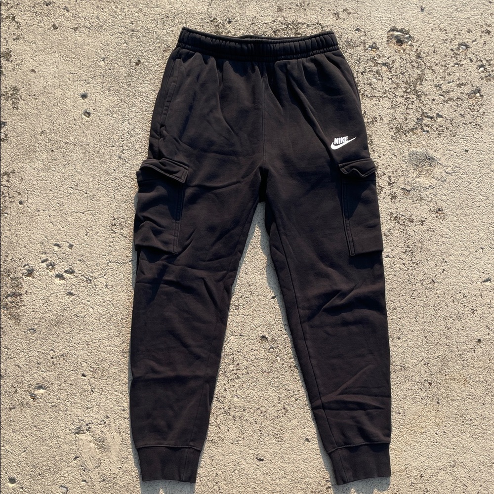 Nike Men's Black Cargo Joggers